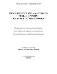 bokomslag Measurement and Analysis of Public Opinion