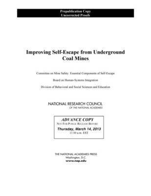 bokomslag Improving Self-Escape from Underground Coal Mines