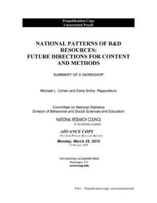 National Patterns of R&D Resources