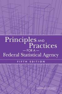 bokomslag Principles and Practices for a Federal Statistical Agency