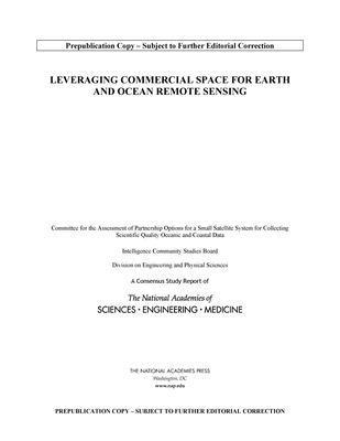 Leveraging Commercial Space for Earth and Ocean Remote Sensing 1