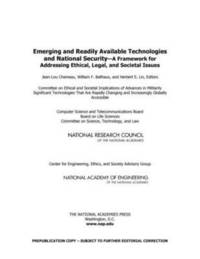 bokomslag Emerging and Readily Available Technologies and National Security