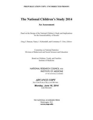 National Children's Study 2014 1