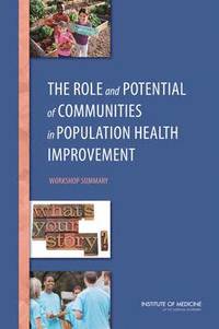 bokomslag Role and Potential of Communities in Population Health Improvement