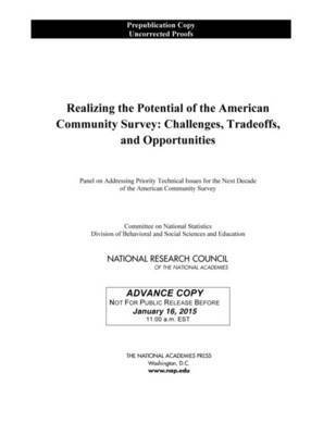 Realizing the Potential of the American Community Survey 1
