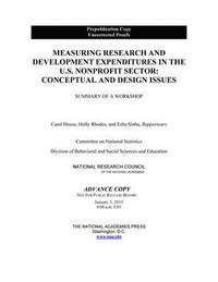 bokomslag Measuring Research and Development Expenditures in the U.S. Nonprofit Sector