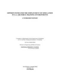 bokomslag Opportunities for the Employment of Simulation in U.S. Air Force Training Environments