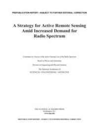 bokomslag Strategy for Active Remote Sensing Amid Increased Demand for Radio Spectrum