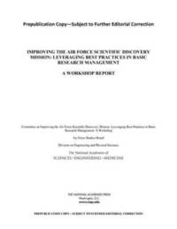 bokomslag Improving the Air Force Scientific Discovery Mission