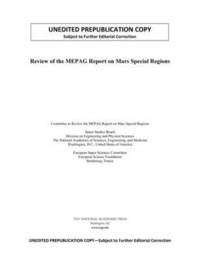 bokomslag Review of the MEPAG Report on Mars Special Regions