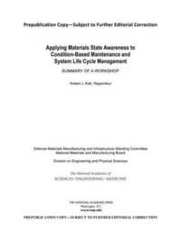 bokomslag Applying Materials State Awareness to Condition-Based Maintenance and System Life Cycle Management