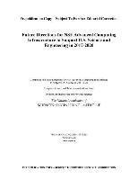 bokomslag Future Directions for NSF Advanced Computing Infrastructure to Support U.S. Science and Engineering in 2017-2020