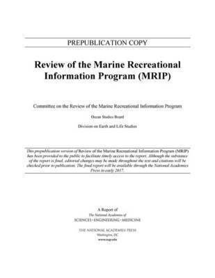 bokomslag Review of the Marine Recreational Information Program