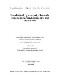 bokomslag Foundational Cybersecurity Research