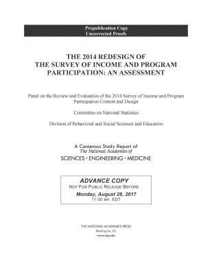 bokomslag The 2014 Redesign of the Survey of Income and Program Participation