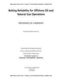 bokomslag Bolting Reliability for Offshore Oil and Natural Gas Operations