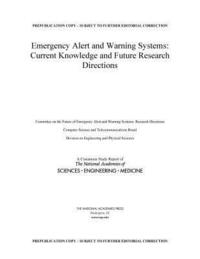 bokomslag Emergency Alert and Warning Systems