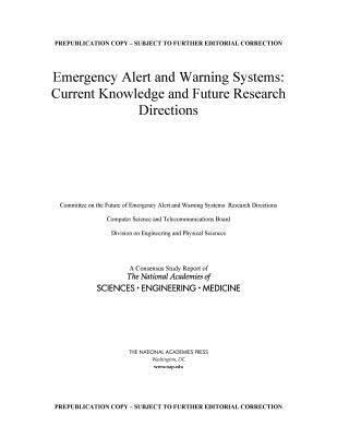 bokomslag Emergency Alert and Warning Systems