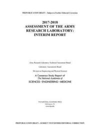 bokomslag 2017-2018 Assessment of the Army Research Laboratory