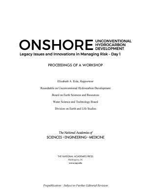 bokomslag Onshore Unconventional Hydrocarbon Development