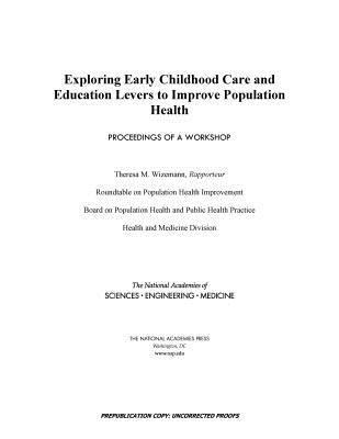 bokomslag Exploring Early Childhood Care and Education Levers to Improve Population Health