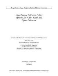 bokomslag Open Source Software Policy Options for NASA Earth and Space Sciences