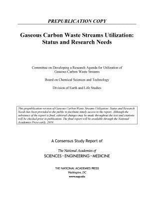 Gaseous Carbon Waste Streams Utilization 1