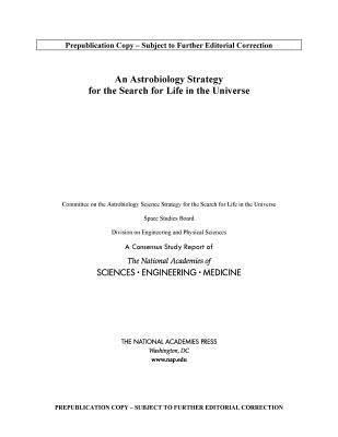 bokomslag Astrobiology Strategy for the Search for Life in the Universe