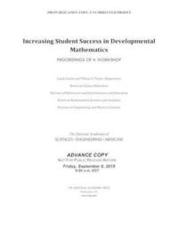 bokomslag Increasing Student Success in Developmental Mathematics