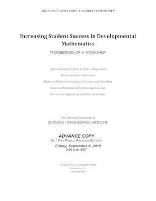 bokomslag Increasing Student Success in Developmental Mathematics
