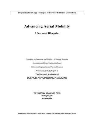 Advancing Aerial Mobility 1
