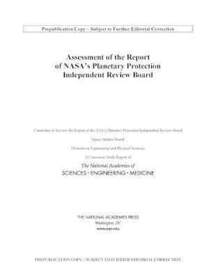 bokomslag Assessment of the Report of NASA's Planetary Protection Independent Review Board