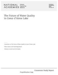 bokomslag The Future of Water Quality in Coeur d'Alene Lake