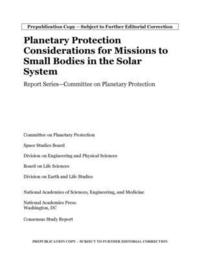bokomslag Planetary Protection Considerations for Missions to Solar System Small Bodies