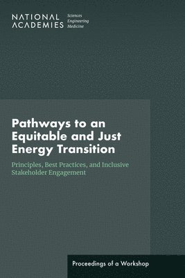 bokomslag Pathways to an Equitable and Just Energy Transition