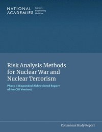 bokomslag Risk Analysis Methods for Nuclear War and Nuclear Terrorism