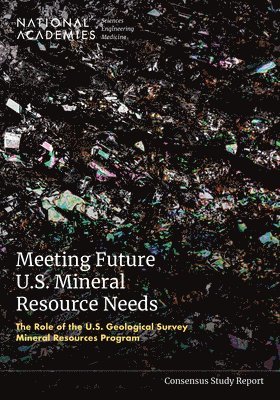 Meeting Future U.S. Mineral Resource Needs: The Role of the U.S. Geological Survey Mineral Resources Program