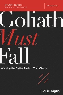 Goliath Must Fall Study Guide