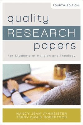 Nancy Jean Vyhmeister, Terry Dwain Robertson - Quality Research Papers, Häftad