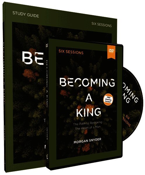 Morgan Snyder - Becoming a King Study Guide with DVD, Häftad