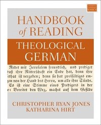 bokomslag Handbook of Reading Theological German
