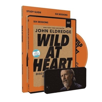 John Eldredge - Wild at Heart Study Guide with DVD, Updated Edition: Discovering the Secret of a Man's Soul, Häftad