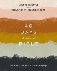 bokomslag 40 Days Through the Bible