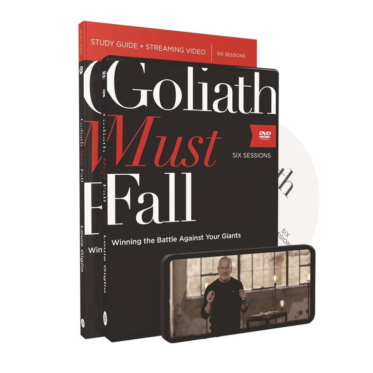 Louie Giglio - Goliath Must Fall Study Guide with DVD, Häftad