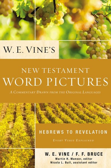 W. E. Vine - W. E. Vine's New Testament Word Pictures: Hebrews to Revelation, Häftad