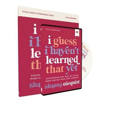 Shauna Niequist - I Guess I Haven't Learned That Yet Study Guide with DVD, Häftad