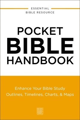 bokomslag Pocket Bible Handbook