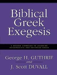 bokomslag Biblical Greek Exegesis
