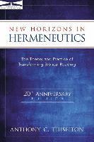 New Horizons In Hermeneutics 1