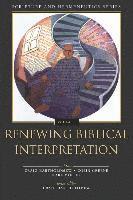 bokomslag Renewing Biblical Interpretation